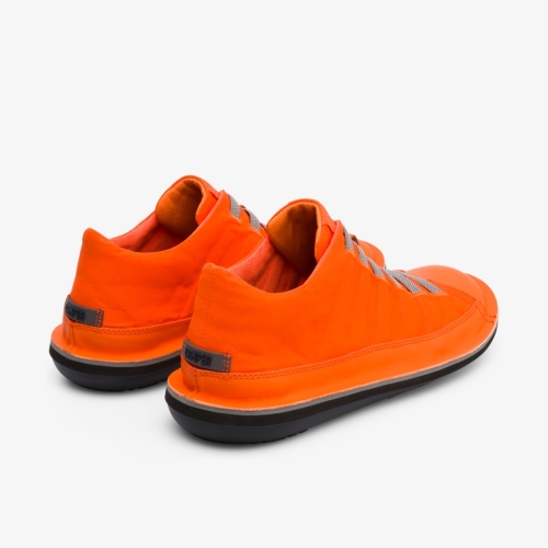 Camper Beetle Mens Ankle Boots US-01086 Orange Sale